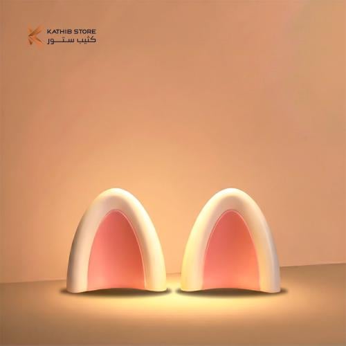 Car exterior decoration, rabbit-shaped, illuminated