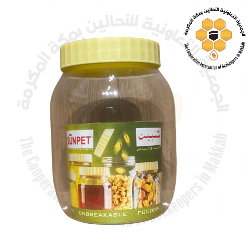 Plastic honey containers, one kilogram