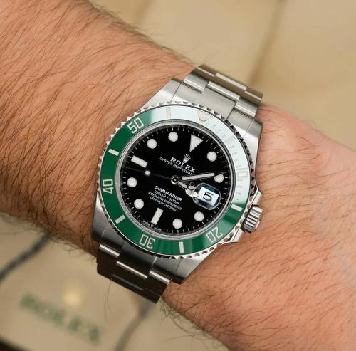 ساعة رولكس رجالية أوتوماتيك – تصميم Submariner فاخ...