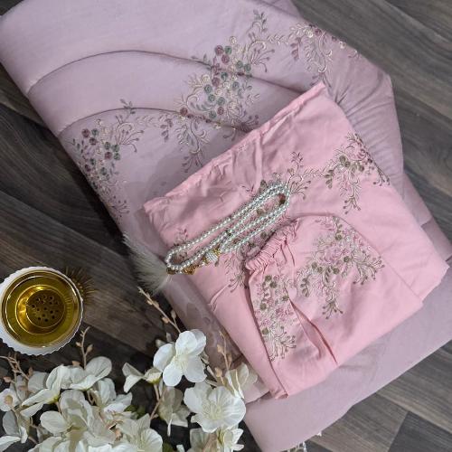 طقم صلاة سجادة مع شرشف ومصحف مغلف