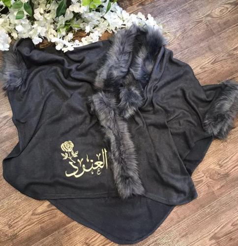 شال شتوي نسائي فرو فاخر