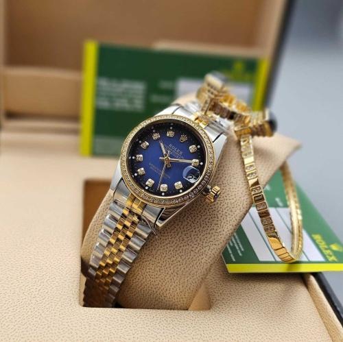 Rolex Datejust 28mm Ladies Watch - ساعة رولكس ديت...