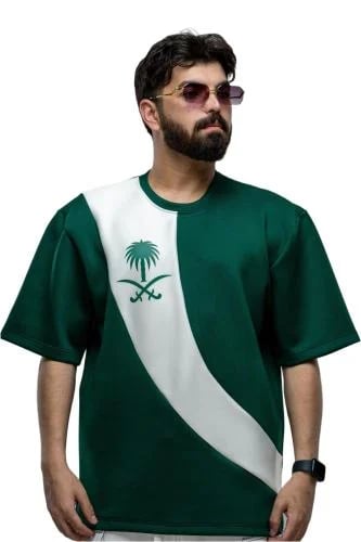 تيشيرت اليوم الوطني السعودي