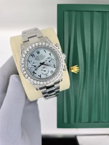 ساعه رولكس دايتونا فصوص تماتيك مقاس 40mm