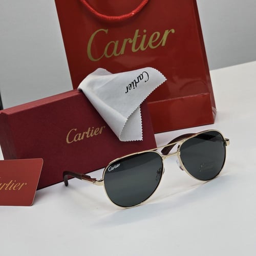 نظاره كارتير بعدسات زجاجيه واطار معدني انيق