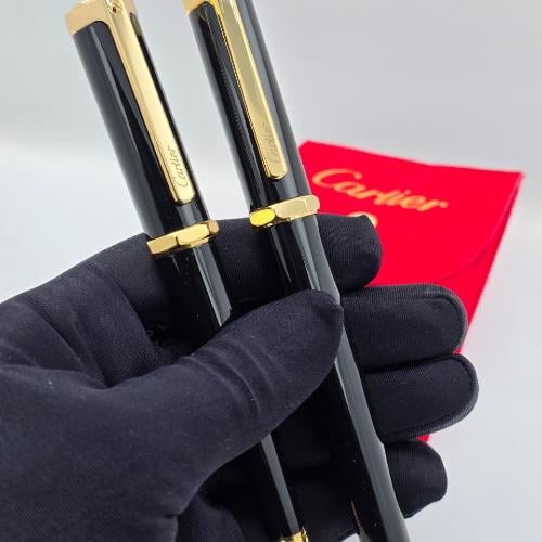 قلم رجالي فاخر سانتوس لون اسود