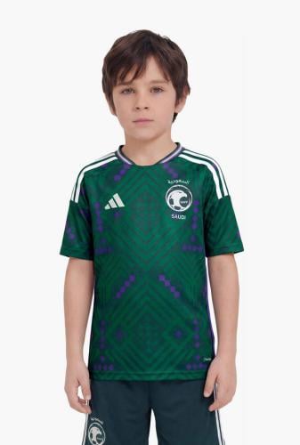 طقم المنتخب السعودي 2026 اطفال الاساسي