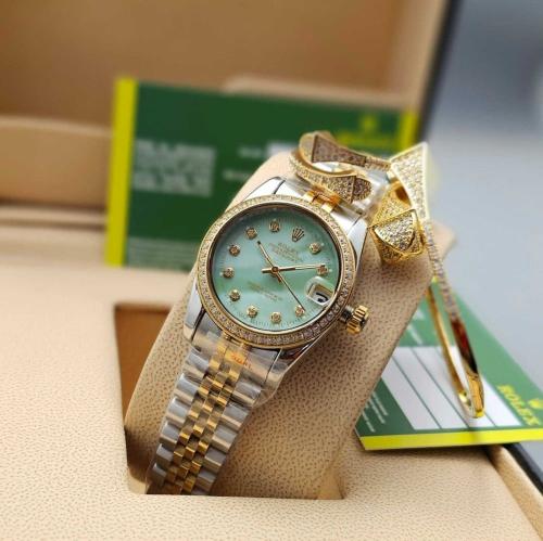Rolex Datejust 28mm Ladies Watch - ساعة رولكس ديت...