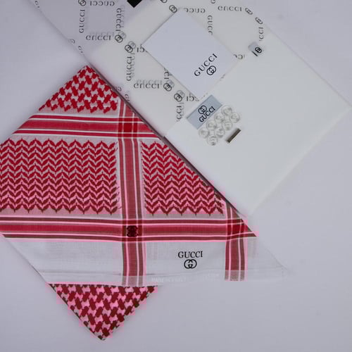 اقمشة رجالية طقم قماش صيفي مع شماغ عدة ماركات