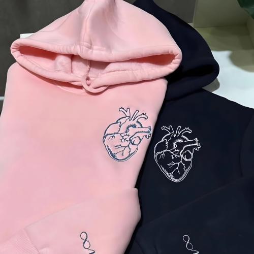 هودي حب وعشق بتصميم قلب أنيق تغير الحروف حسب الطلب