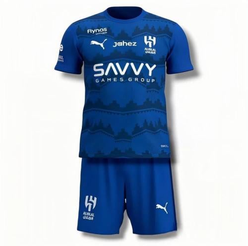 طقم الهلال الأساسي 2025-2026 – أزرق | بصمة هدية