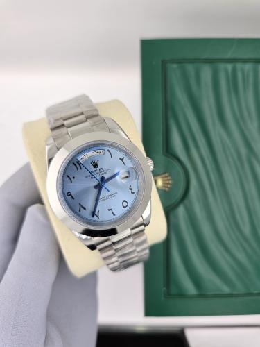 ساعه رولكس تاريخ ويوم ارقام عربي _ Rolex Day-Date...