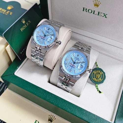 ساعه رجاليه رولكس لاند دويلر سالستيل