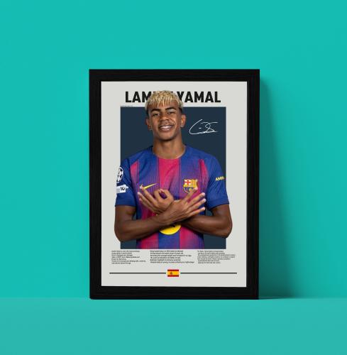 A painting for Lameen Yamal