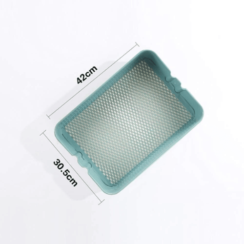 عربة منظمة بسلات حديدية اخضر