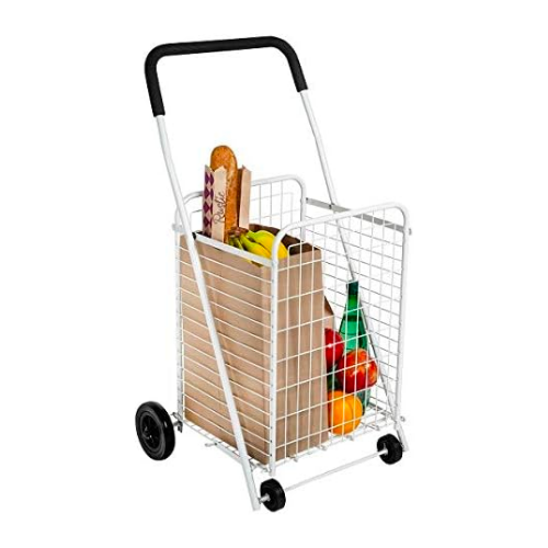 عربة قابلة للطي ابيض