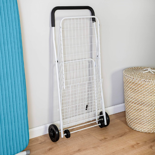 عربة قابلة للطي ابيض