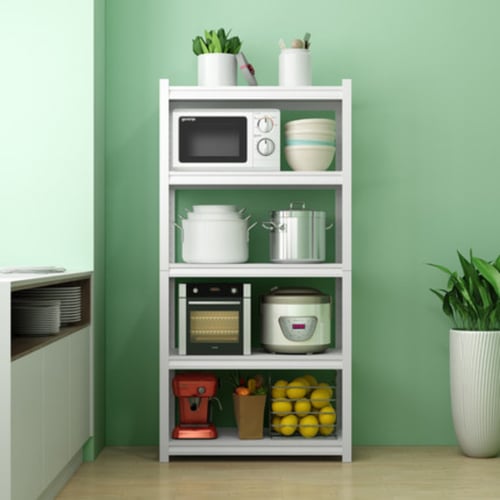 رفوف خشبية معدنية أبيض 200×90 (عمق 45 سم) - ماي رف...