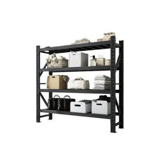 رفوف تخزين تجاري 200×250 - ارتفاع عالي (أسود)