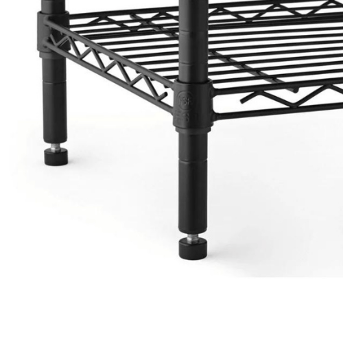 رفوف شبك أسود 200×200 (عمق 60 سم) - ماي رفوف