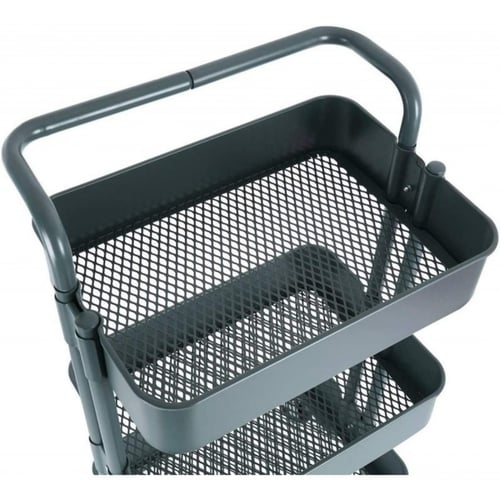 عربة منظمة رمادي حديد