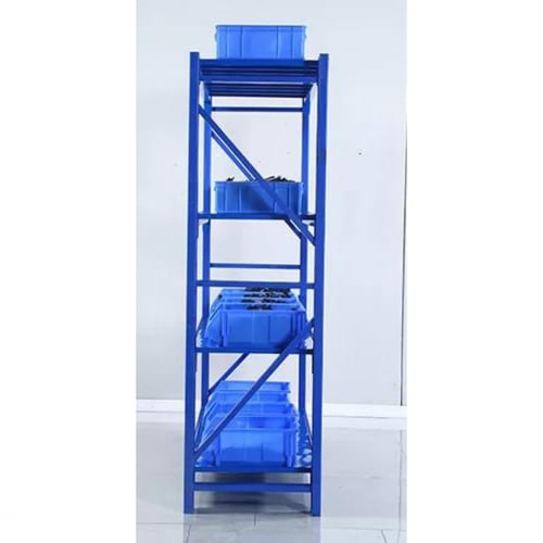 رفوف زرقاء 150×200 (عمق 50) - تخزين متعدد الأغراض