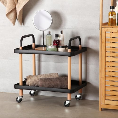 رفوف تقديم دورين اسود