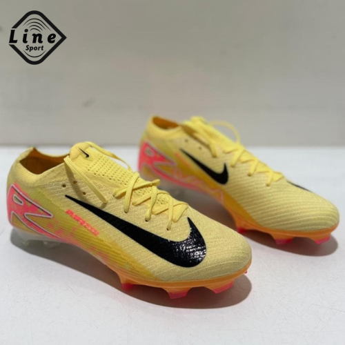 حذاء كرة قدم Nike Air Zoom الأصفر النيوني