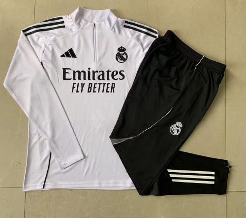 طقم ريال مدريد الابيض شتوي