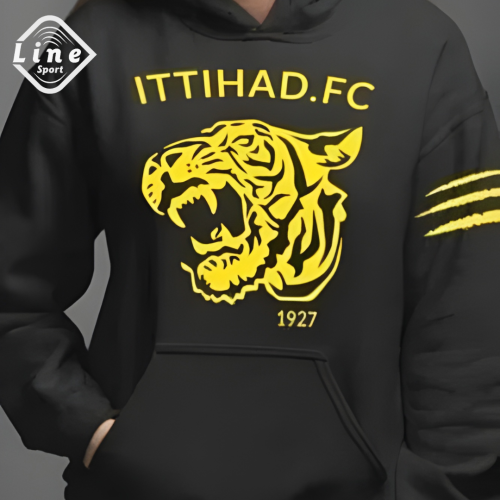 هودي الاتحاد اللون الاسود.