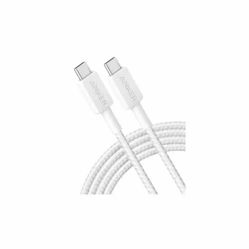 أنكر كيبل شحن تايب سي إلى تايب سي 1.8 متر - أبيض