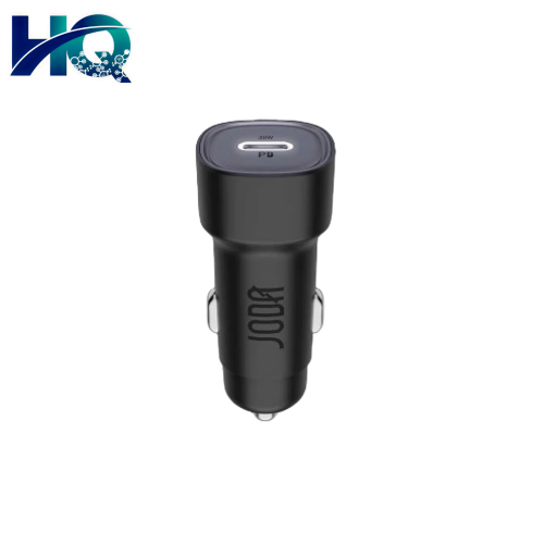 جودا شاحن سيارة بقوة 30 واط ومنفذ تايب سي - أسود