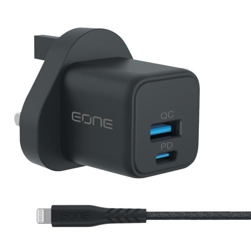 إي ون EONE رأس شاحن جداري بقوة 20 واط - منفذين (PD...