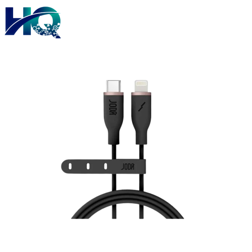 جودا كيبل تايب سي إلى أيفون بطول 1 متر - أسود