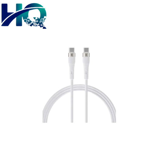 راف باور كيبل شحن تايب سي إلى تايب سي سيليكون بقوة...