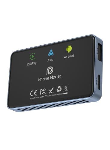 فون بلانت محول سيارة CarPlay & Android Auto - أسود