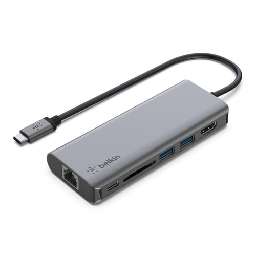 بيلكن وصلة USB-C متعددة المنافذ 6 في 1 بقوة 100 وا...