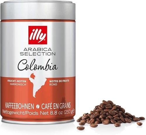 ايللي قهوة حبوب كولومبيا 250 جرام - illy coffee be...