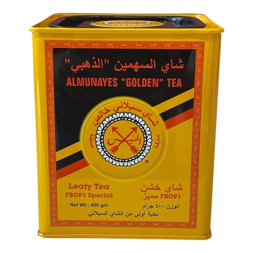 شاي المنيس الذهبي حديد 400 جرام - Al-Manis Golden...
