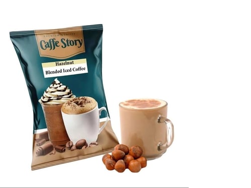 كافي ستوري بودر بندق لاتيه 1588 جم - Caffe story H...