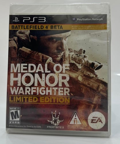 Medal of Honor Warfighter Limited Edition Sealed