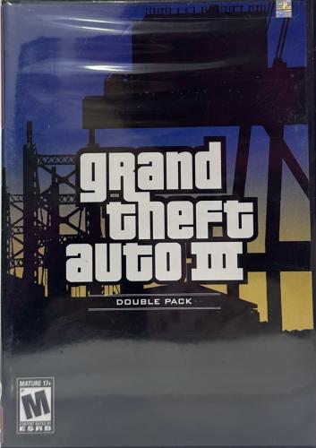 Grand Theft Auto 3 Double Pack Sealed