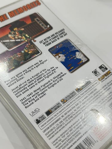 Capcom Classics Collection Reload - PSP Sealed