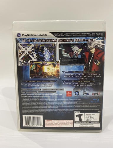 ‏Blazblue Calamity Trigger Limited Edition