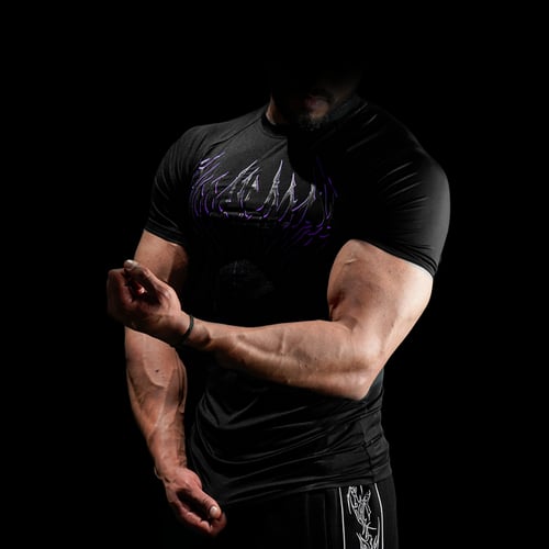 Bloody body "purple Blade shirt