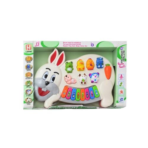 بيانو تعليم أصوات الحيوانات للأطفال – لعبة موسيقية...