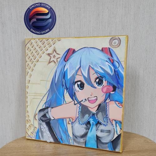 لوحة فنية مرسومة يدويًا لهاتسون ميكو - Hatsune Mik...