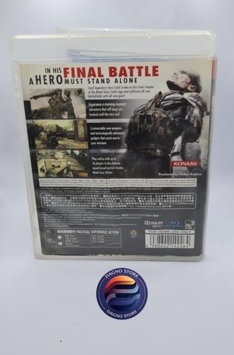 METAL GEAR SOLID 4 (PS3)