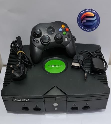 جهاز اكس بوكس كلاسيكي Xbox Original - مع قطعة HDMI...