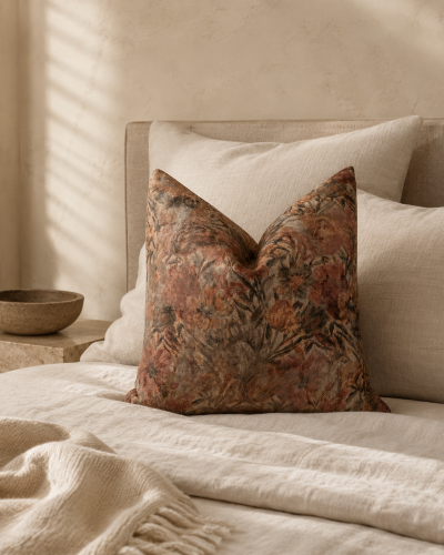Soft Bloom Floral Cushion Cover